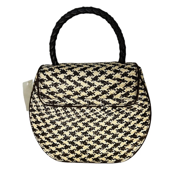 Gorgeous Structured Brown/Beige Straw Bag**$198 - Picture 3 of 7